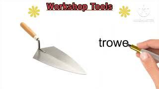 Workshop Tools // English Vocabulary