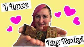 The Cutest Books! Miniature Books | Bite Sized Book History