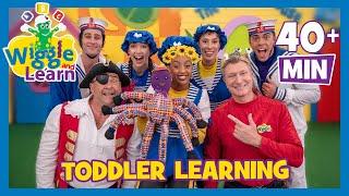 Wiggle and Learn  Educational Videos with The Wiggles  Toddler Learning Compilation