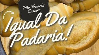  Pão Francês Caseiro PERFEITO em 3 passos! (Receita Simples!) - Delicias d'Hellen