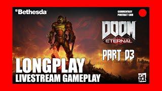 Doom Eternal in 2024 Livestream | 1440p 60FPS Vulkan GeForce RTX 4070 Max Settings | Part 03