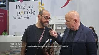 Alfredo Nolasco intervista Aldo Patruno per la 36^ edizione del "Salone del libro" a Torino