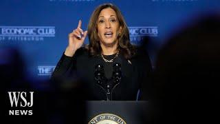 Harris Lays Out Economic Vision to Counter Trump's Tariff Plan | WSJ News