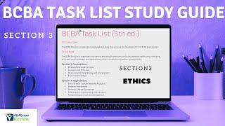 BCBA® Ethics Review | BCBA® Exam Study Guide (Fifth Edition) | BACB® Ethical Code