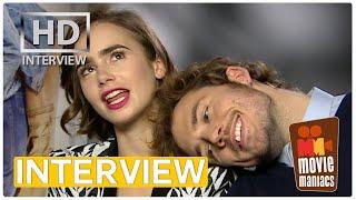 Love Rosie | Lily Collins & Sam Claflin on love movies, friendship and (w)rapping INTERVIEW