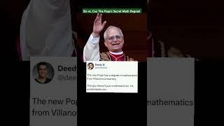 Sin vs. Cos: The Pope’s Secret Math Degree! #Shorts #CatholicHumor #NerdPope