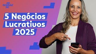 5 IDEIAS de NEGÓCIOS LUCRATIVOS para TRABALHAR em CASA  