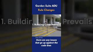 New changes for ADUs province wide. Watch our full video!