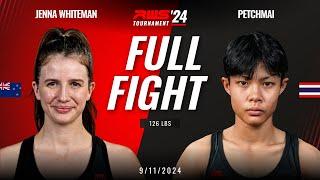 Full Fight l Jenna Whiteman vs Petchmai Sor. Pracha Gym I RWS