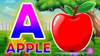 Phonics Song 2 with TWO Words in 3D-A For Airplane - ABC Alphabet Songs with Sounds for Children-555