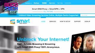 SmartVPN SmartDNS - Smart DNS Proxy Security with 600+ Channels, Netflix, HBO, etc : Good Tech Cheap