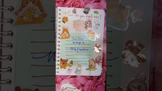 My Diary #diary #journaling #shorts