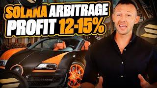 Crypto Arbitrage Strategy | +350.000$ With Solana Arbitrage / [REAL Guide For Crypto Arbitrage!]