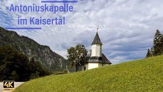 Wanderung durch das Kaisertal zur Antoniuskapelle