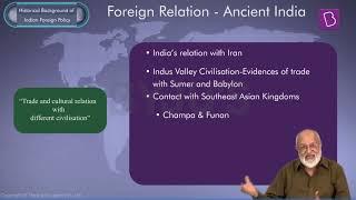 International Relations: Historical background of Indian Foreign Policy | Lec 01 | BYJU'SExamPrepIAS