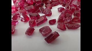 Interstellar Gemstone Rough Rubies Sourced from Gemfields and Fura Gems