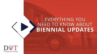 Biennial Update (MCS-150) | DOT Compliance Group