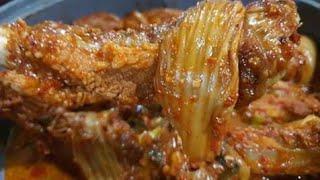 Kimchi Braised Pork Ribs |kimchiJjim | easy recipe kimchi Jjim | braised pork Ribs | Koreanfood