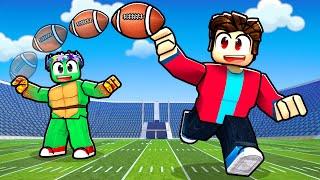 Playing Football With My BROTHERS In Roblox