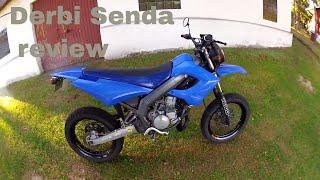 Derbi Senda Xtreme supermoto 50cc stock review