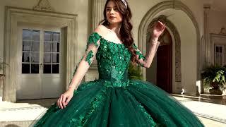 Vestido Hunter Green | Quinceanera Collection | Lucy Franco Las Vegas