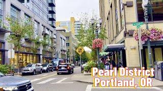 PEARL DISTRICT, Portland, Oregon Walking Tour [4K]