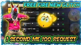 Free Fire New Unlimited Friend Request Glitch || 100 Request In 1 Second