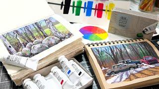 Winsor & Newton Mixing Set of 6 Designer Gouache Review