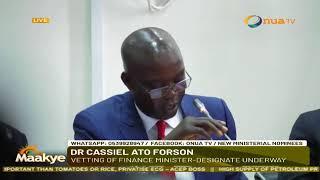 #OnuaAbatoɔAsoeɛ: Vetting of Appointed Ministers Designate || 13-01-2025