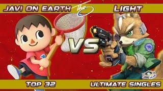 Cirque 3 Top 32 - JAVI ON EARTH (Villager) Vs. Light (Fox) Smash Ultimate - SSBU