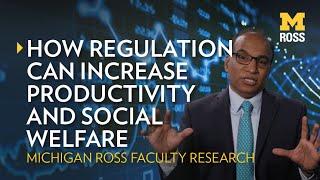 How Regulation Can Increase Productivity and Social Welfare | Michigan Ross Research