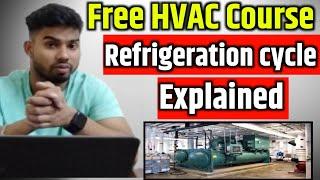 HVAC || Refrigeration Cycle Explained || HVAC training || hvac certification || hvac for beginners