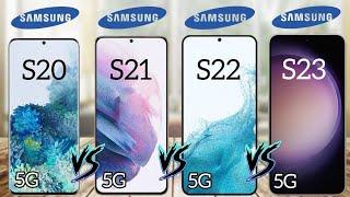 Galaxy S23  5G Vs Galaxy S22  5G Vs Galaxy S21   5G Vs Galaxy S20  | Full Comparison (2023)