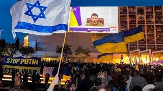 Ukraine war: Zelenskyy calls for help from Israel and compares Russian acts to Holocaust