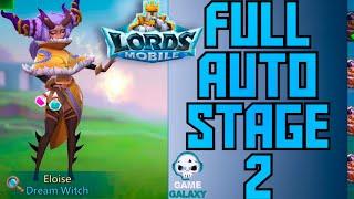 Dream Witch Stage 2 Eloise Full Auto Lords Mobile! Limited Challenge Saving DreamsMarch 2023