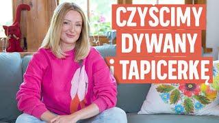 Jak i czym czyścić meble tapicerowane, dywany i wykładziny - sprawdzone rady | Ula Pedantula #410