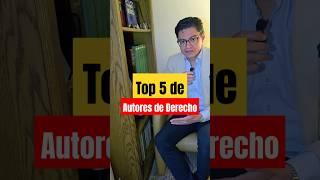 Los mejores autores de Derecho #abogados #estudiantesdederecho