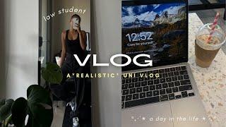 sydney | a *realistic* day at uni vlog ~ law student, macquarie uni etc!