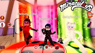 EVIL TRANSFORMAÇOES DO GRUPO NO MIRACULOUS RP - MIRACULOUS ROBLOX!