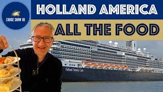 We Try Holland America's Unbelievable Food: Onboard Koningsdam