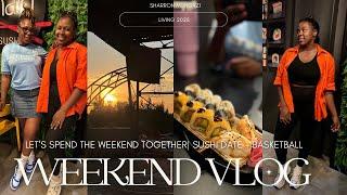 VLOG | Sushi Date | Boys & Basketball | Let’s Spend The Weekend Together | #zimyoutuber