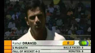 2004 India vs Australia 1st TEST - HIGHLIGHTS