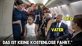 Flugzeugpersonal demütigt schwarzes Mädchen, ohne zu wissen, dass sie die Tochter des Besitzers ist!