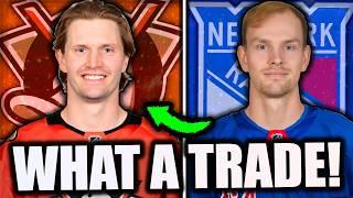 JACOB TROUBA TRADED TO DUCKS: HUGE NY Rangers Steal...?