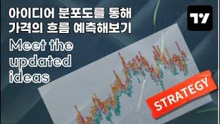 아이디어 분포도를 통해 가격 흐름을 예측해보자-트레이딩뷰전략