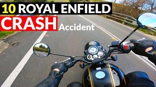 10 Royal Enfield LIVE Crash/Accidents Caught on GoPro