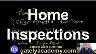 Real estate agents and the home inspector process