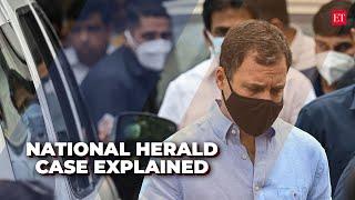 Why did ED summon Rahul Gandhi? National Herald Case explained
