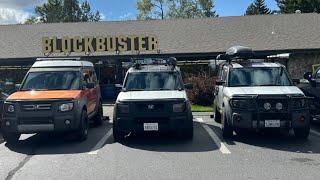 Meeting Honda Element owners Camper builds & camping