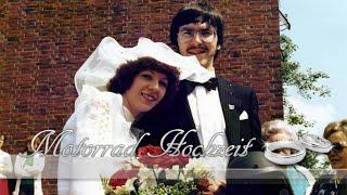 Motorrad Hochzeit 1979